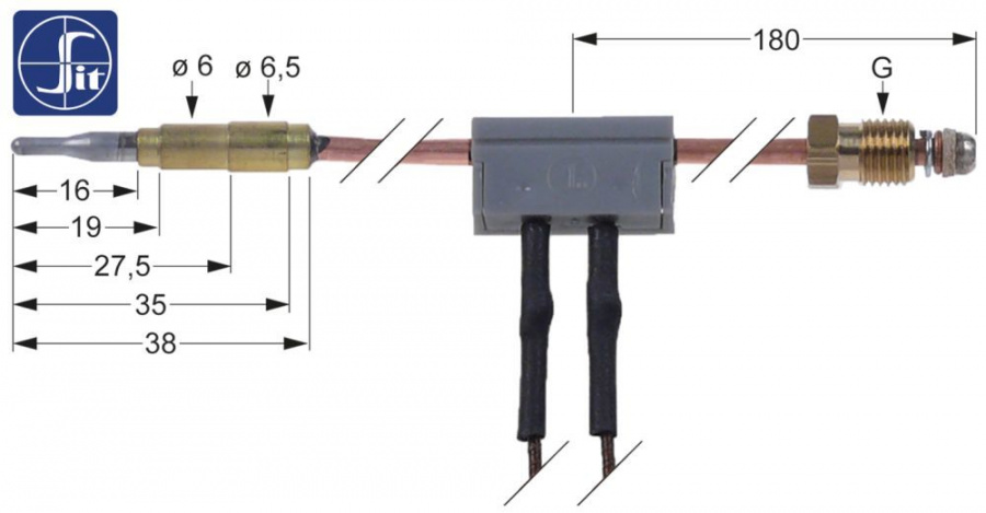 Universal sit interruptores rosca m9x1 