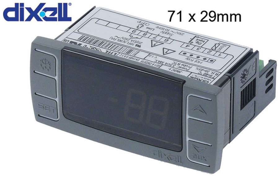 Régulateur électronique Dixell Xr02cx 5n0c1 37 Horecatiger 8445